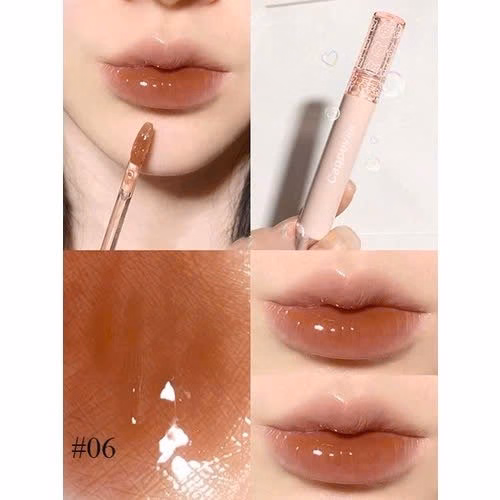 Son Cappuvini Gấu Hồng Dưỡng Ẩm Hiệu Ứng Bóng Lì Màu Sắc Tươi Tắn - Gdn - Ảnh 8