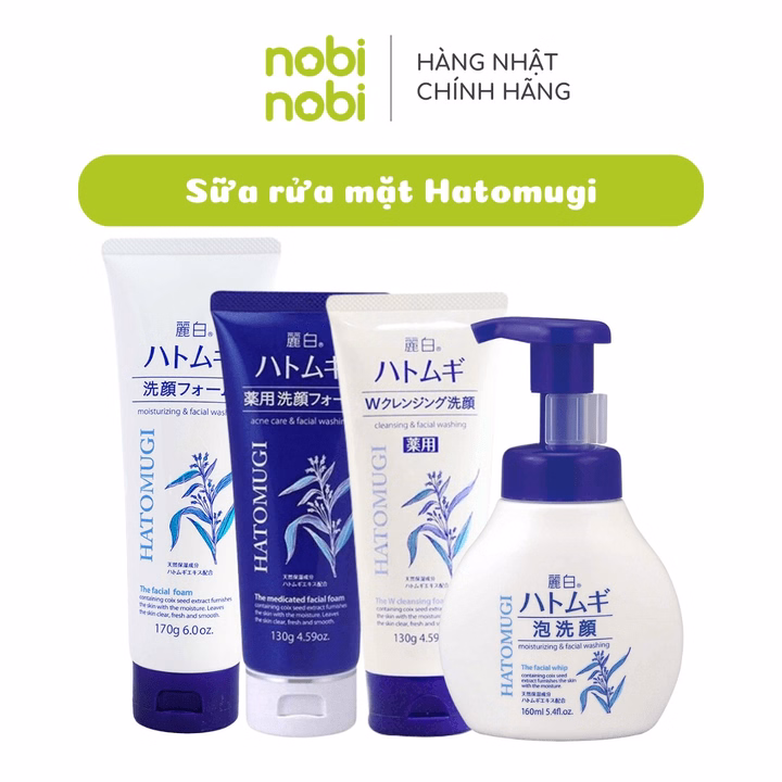 (Chính Hãng) Sữa Rửa Mặt Reihaku Hatomugi Làm Sạch Sâu, Làm Sáng Mịn Và Ngừa Mụn - Ảnh 2