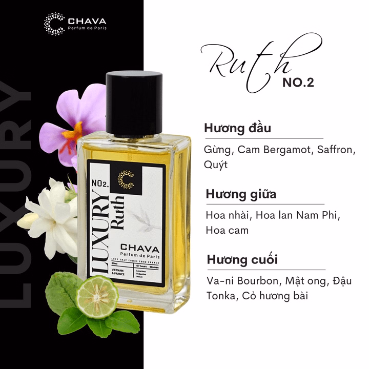 Luxury Ruth No.2 50Ml - Chava - Ảnh 2
