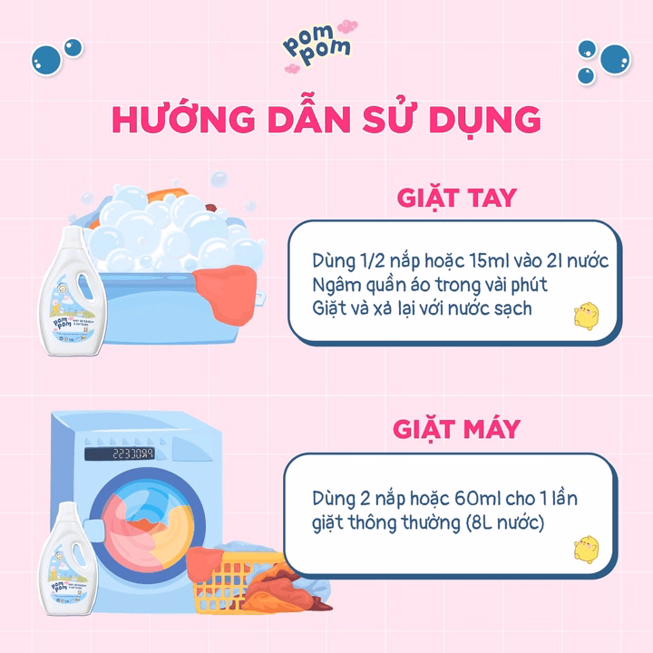 Chai 1.6L - Dành Cho Bé Sơ Sinh - Gel Giặt Xả 2In1 - Sạch Sâu Kháng Khuẩn - Khử Mùi Nôn Trớ, Ọc Sữa, Tè Khai-Lưu Hương Phấn Thơm Dịu Nhẹ - Ảnh 6