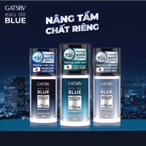 Lăn Khử Mùi Hương Nước Hoa Gatsby Roll-On 50Ml Ngăn Mồ Hôi 72H Dành Cho Nam -Gdn