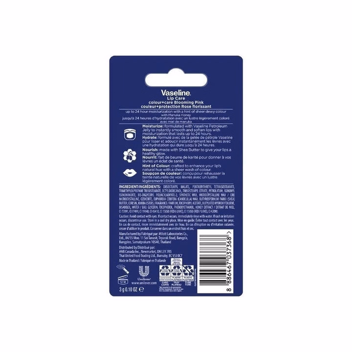 Son Dưỡng Môi Có Màu Vaseline Colour+Care Kissing Red 3G -Gdn - Ảnh 4