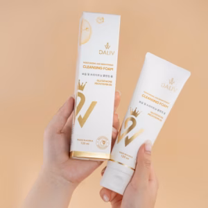 Một Hộp Sữa Rửa Mặt Dưỡng Ẩm, Làm Sáng Da 120Ml Daliv