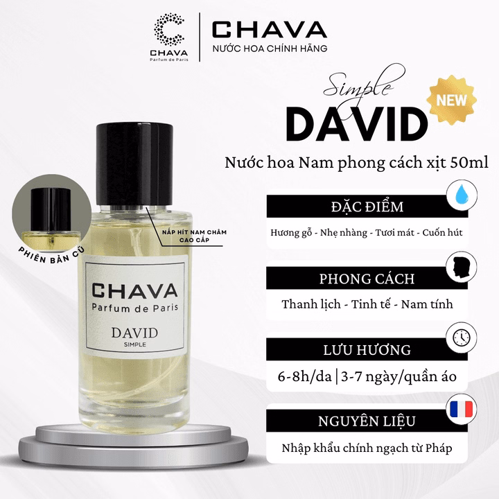 Simple David 50Ml - Chava