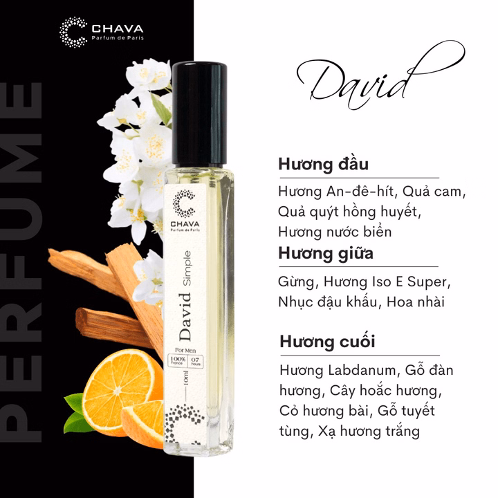 Simple David 10Ml - Chava - Ảnh 2