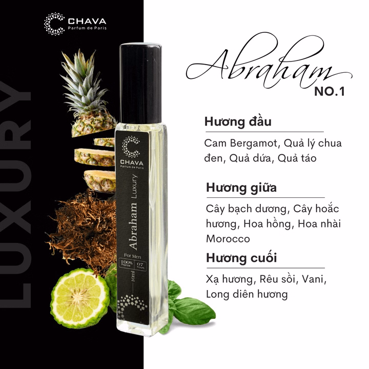 Luxury Abraham No.1 10Ml - Chava - Ảnh 2