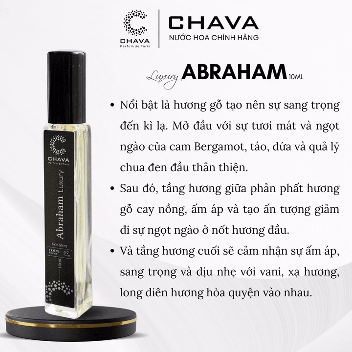 Luxury Abraham No.1 10Ml - Chava - Ảnh 3