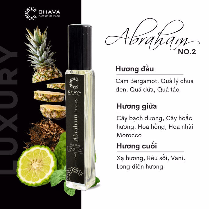 Luxury Abraham No.2 10Ml - Chava - Ảnh 2