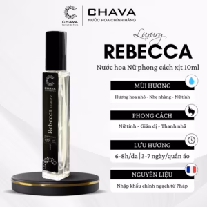 Nước Hoa Nữ Mini Luxury Rebecca 10Ml Phong Cách Xịt - Chava