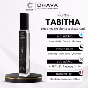 Nước Hoa Nữ Mini Luxury Tabitha 10Ml Phong Cách Xịt - Chava
