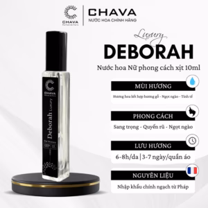 Nước Hoa Nữ Mini Luxury Deborah 10Ml Phong Cách Xịt - Chava