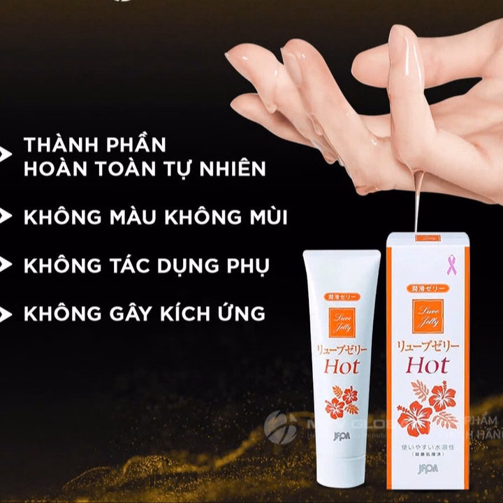 Luve Jelly Hot - Gel Bôi Trơn Tuýp 55G - Ảnh 2