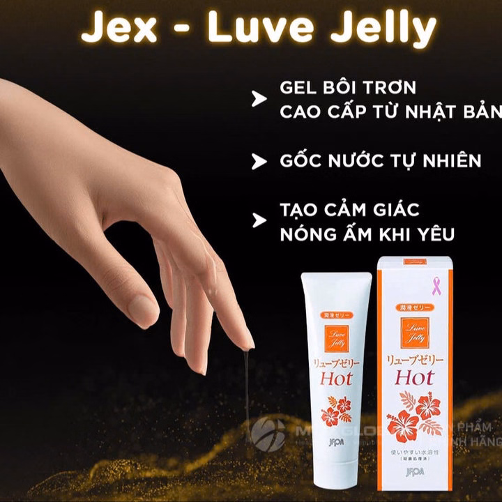 Luve Jelly Hot - Gel Bôi Trơn Tuýp 55G - Ảnh 3
