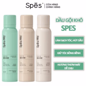 Dầu Gội Khô Spes Dạng Xịt Làm Sạch, Tóc Bồng Bềnh, Không Bết Tóc Spes Washing-Free Hair Spray 200Ml