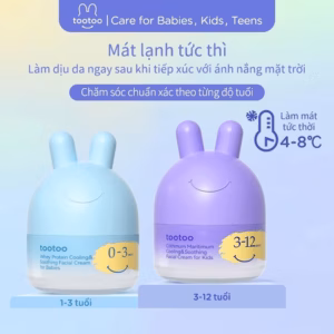 Kem Dưỡng Da Mặt Tootoo Kids Crithmum Maritimum Làm Mát & Dịu Da Cho Trẻ Em 0-13 Tuổi (45G)