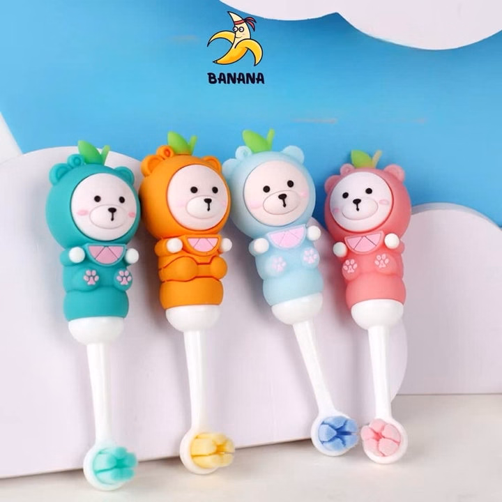 Bàn Chải Mềm Mịn Siêu Dễ Thương Cho Bé - Ảnh 7