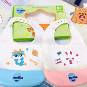 Yếm Ăn Bột Silicon Cho Bé