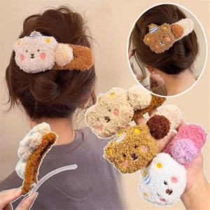 Kẹp Tóc Gấu Bông Siêu Cute Hit Hot