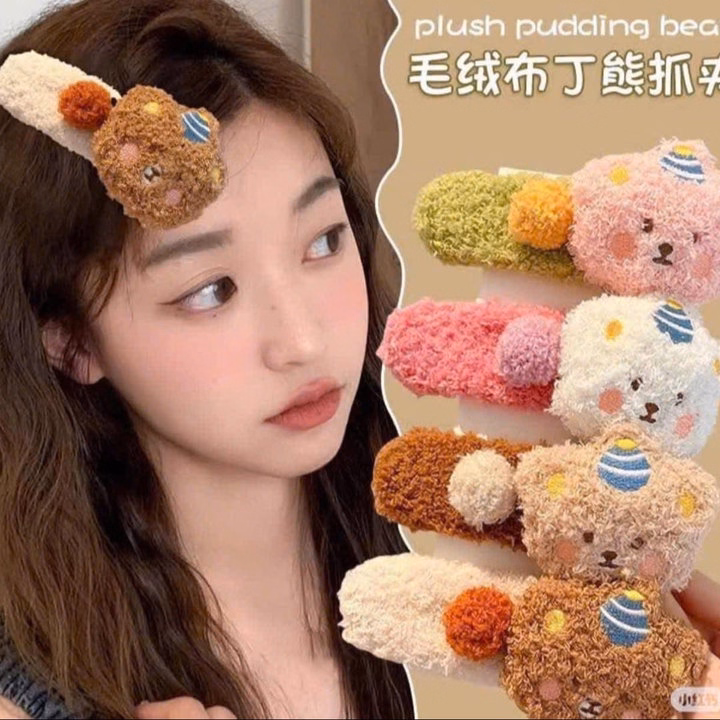 Kẹp Tóc Gấu Bông Siêu Cute Hit Hot - Ảnh 7