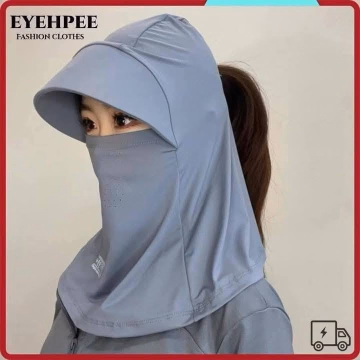 Mũ Chống Nắng Chùm Cổ + Khẩu Trang