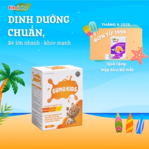 Sumo Kids - Siro Tăng Đề Kháng Cho Bé, Hỗ Trợ Ăn Ngon