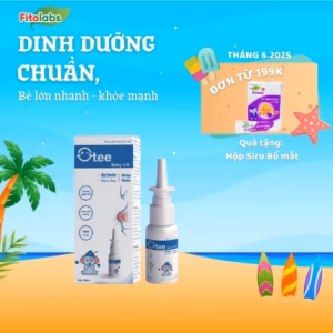 Xịt Mũi Otee Baby Va Cho Bé Từ 0 Tháng Tuổi - Chống Viêm V.A, Viêm Dị Ứng, Viêm Xoang