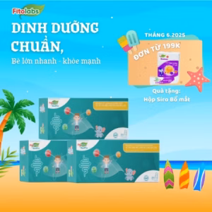 [Combo 3] Men Vi Sinh 3 Tỷ Lợi Khuẩn Và Kẽm - Fitolabs Bacipro