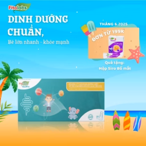 Men Vi Sinh 3 Tỷ Lợi Khuẩn Và Kẽm - Fitolabs Bacipro 20 Ống