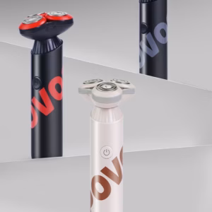 Máy Cạo Râu Povos Pq9101 Lưỡi Dao Gốm Sắc Bén, Chống Kẹt Râu, Cạo Êm, 2 Chế Độ, Sạc Type-C, Chính Hãng