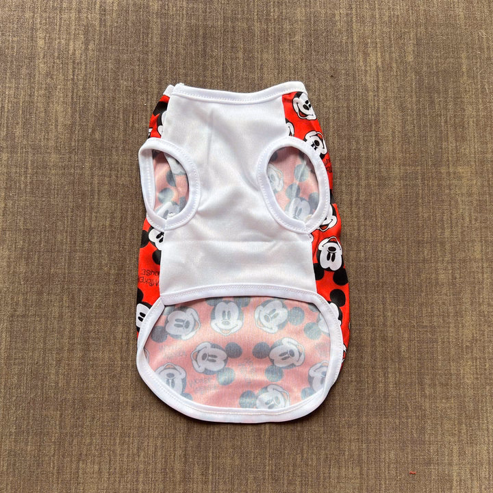 Áo Thun Ba Lỗ Mickey Thông Hơi Siêu Dễ Thương Từ 1-5Kg Dành Cho Thú Cưng Chó Mèo - Ảnh 6
