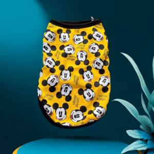 Áo Thun Ba Lỗ Thông Hơi Siêu Cute Mickey Từ 1-5Kg Dành Cho Thú Cưng Chó Mèo