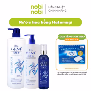 (Chính Hãng) Nước Hoa Hồng Reihaku Hatomugi Dưỡng Ẩm Sâu Và Làm Sáng Mịn