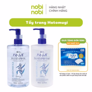 (Chính Hãng) Tẩy Trang Reihaku Hatomugi Làm Sạch Sâu Và Dưỡng Ẩm Cho Da