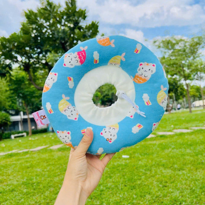 Vòng Chống Liếm Loa Chống Liếm Từ 1-13Kg Dành Cho Thú Cưng Chó Mèo - Ảnh 3