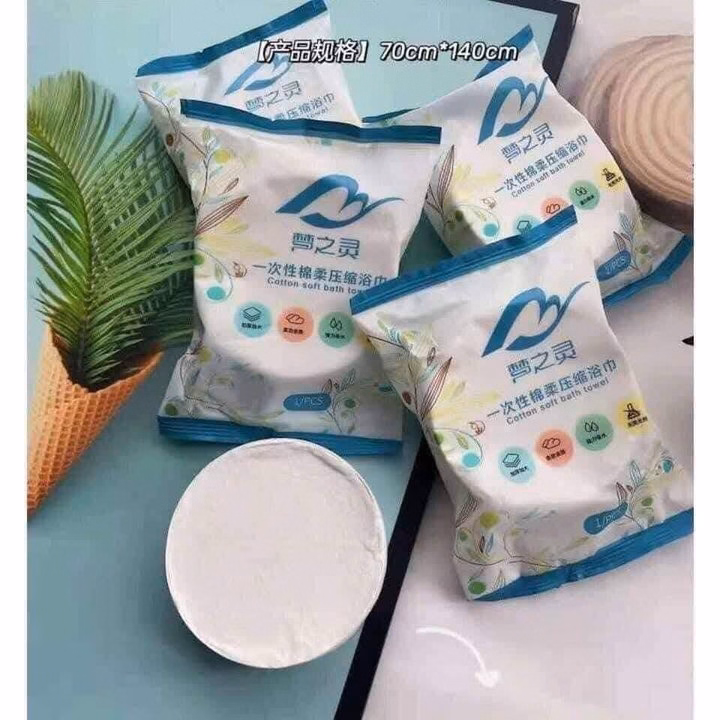 Khăn Tắm Nén Du Lịch Siêu Sạch Bảo Vệ Cho Sức Khỏe
