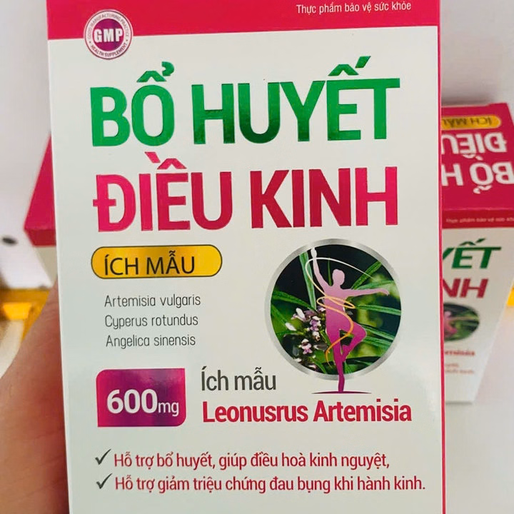 Bổ Huyết Điều Kinh Ích Mẫu Hộp 30 Viên- Tradiphar - Ảnh 5