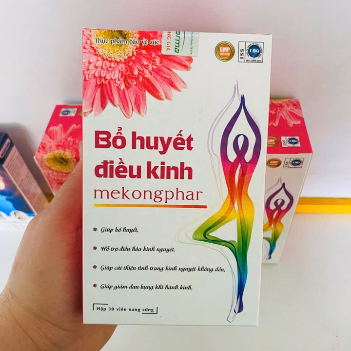 Bổ Huyết Điều Kinh Mekongphar Hộp 30 Viên - Mekong Viet Nam - Ảnh 2