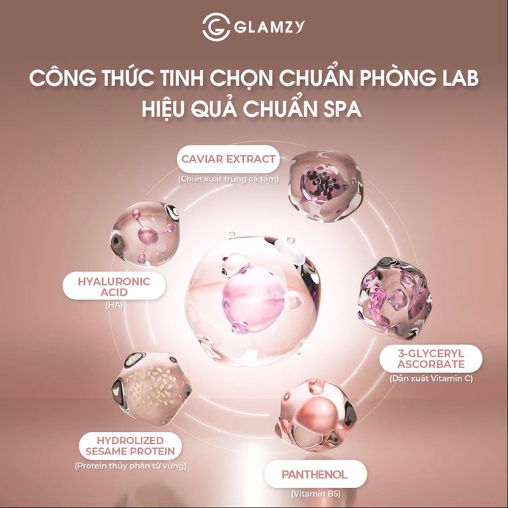 Mặt Nạ Mắt Collagen Glamzy - Săn Chắc, Trẻ Hóa, Làm Mờ Nếp Nhăn, Giảm Thâm Làm Sáng Da, Cấp Ẩm Sâu - Ảnh 3