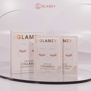 Mặt Nạ Mắt Collagen Glamzy - Săn Chắc, Trẻ Hóa, Làm Mờ Nếp Nhăn, Giảm Thâm Làm Sáng Da, Cấp Ẩm Sâu