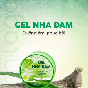 Combo 2 Gel Nha Đam Dưỡng Ẩm Và Làm Mềm Da - Gel Lô Hội Aloe Vera Gel (300Ml/Hũ) - Milaganics