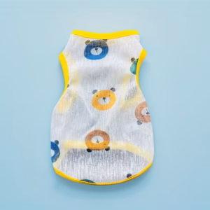 Áo Thun Ba Lỗ Thông Hơi Siêu Cute Từ 1-7Kg Dành Cho Thú Cưng Chó Mèo