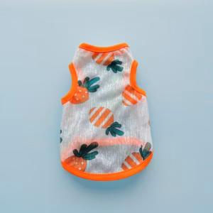 Áo Thun Ba Lỗ Hoạ Tiết Trái Cây Thông Hơi Siêu Cute Từ 1-7Kg Dành Cho Thú Cưng Chó Mèo