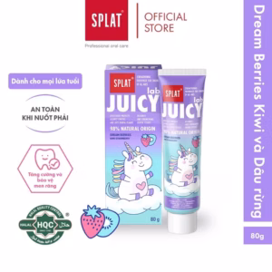 Kem Đánh Răng Cho Bé Splat Juicy Lab Hương Dream Berries Bảo Vệ Răng Miệng 80G - Date 05/2026