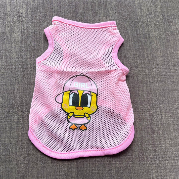 Áo Lưới Hồng Mát Mẻ Từ 1.5-10Kg Cho Chó Mèo - Ảnh 6