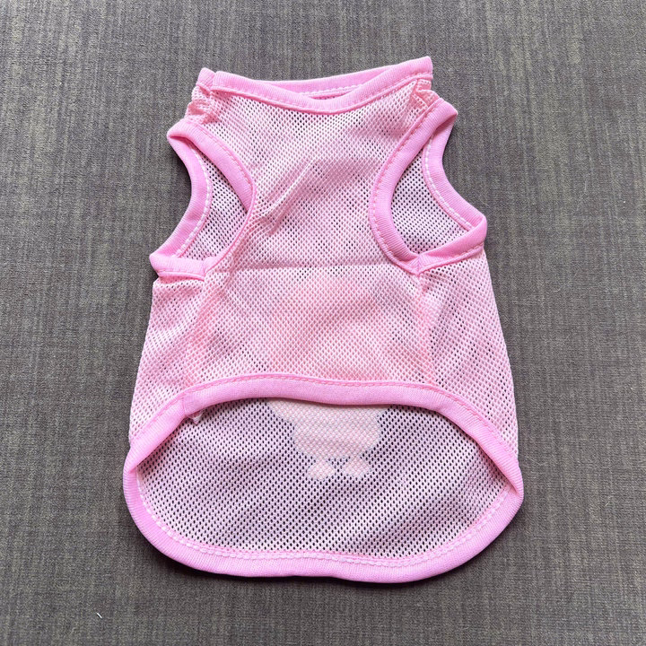 Áo Lưới Hồng Mát Mẻ Từ 1.5-10Kg Cho Chó Mèo - Ảnh 8