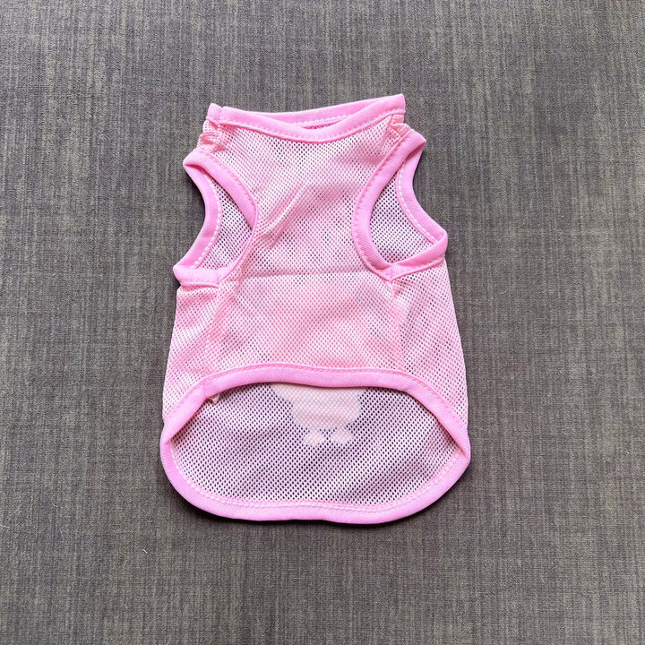 Áo Lưới Hồng Mát Mẻ Từ 1.5-10Kg Cho Chó Mèo - Ảnh 9