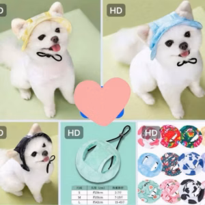 Mũ Tròn Dễ Thương Từ 1.5-6.5Kg Dành Cho Thú Cưng Chó Mèo