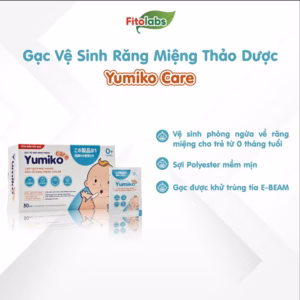 Gạc Vệ Sinh Răng Miệng Yumiko Care 30 Gói
