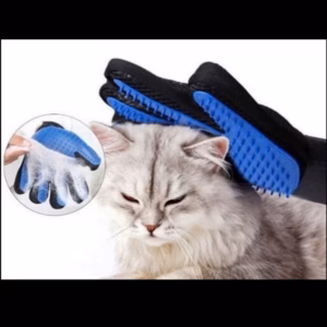 Găng Tay Cao Su Lấy Lông Rụng Chải Lông Massage Cho Thú Cưng Chó Mèo