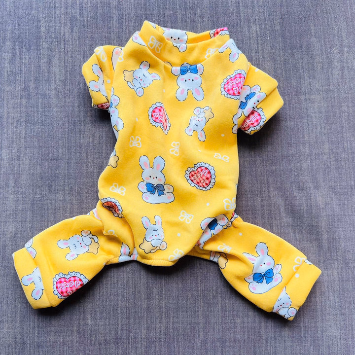 Áo Thun Nỉ Thỏ Xinh Từ 1-5Kg Dành Cho Thú Cưng Chó Mèo - Ảnh 4